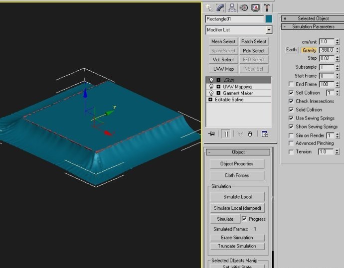 3DMAX关于精细布料制作基础教程(3dmax关于精细布料制作基础教程)