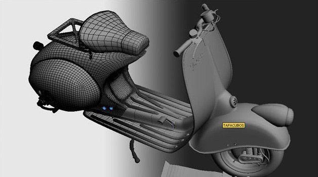 3DsMAX打造复古老式机车基础教程