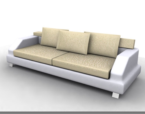 3DsMAX建模时尚大气的沙发模型