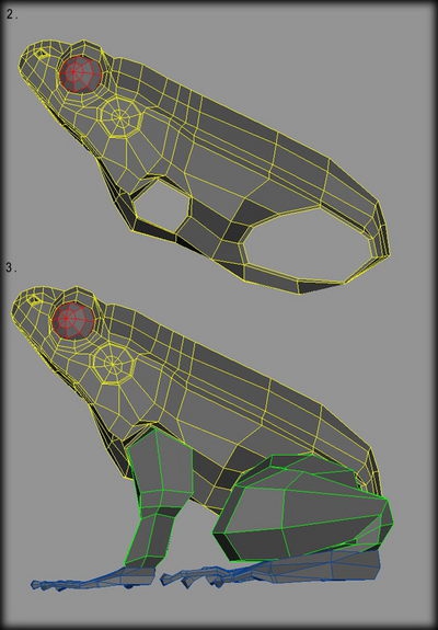 MAYA教您创建照片级青蛙模型