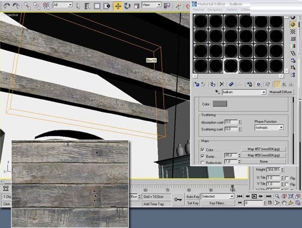 3DsMAX打造高尚的西式厨房局部模型