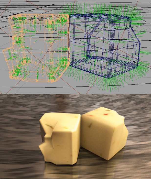 充分利用MAYA制作诱人的果蔬模型(maya水果建模)