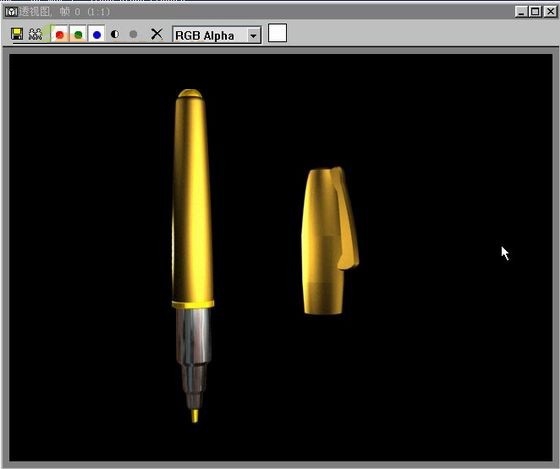 3DsMAX制作金色圆珠笔模型基础教程