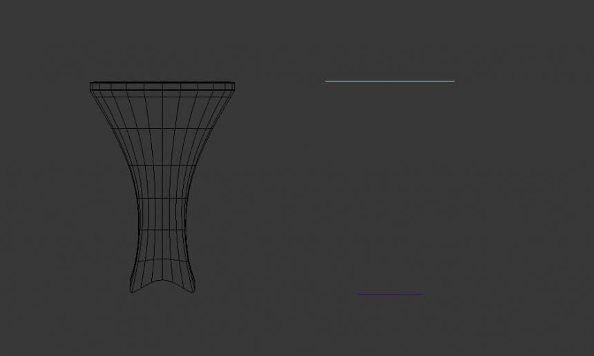 使用3DMAX制作一张实用的异形桌子模型