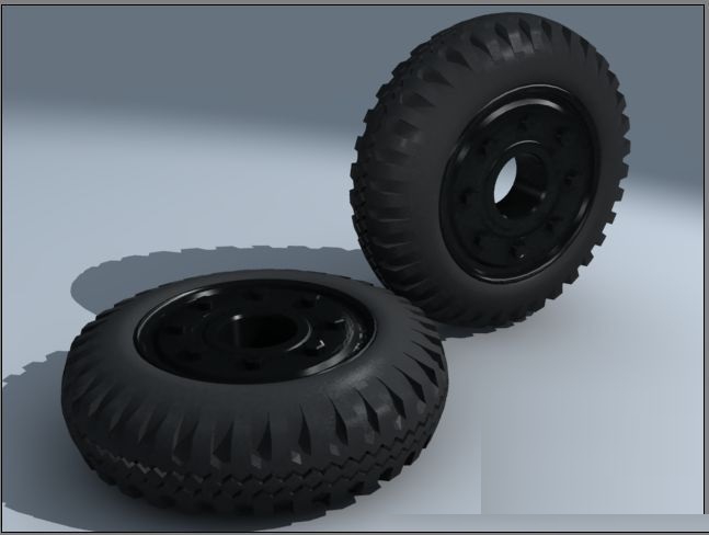 3DMAX打造各种实用的车轮轮胎建模教程(3dmax打造各种实用的车轮轮胎建模教程图片)