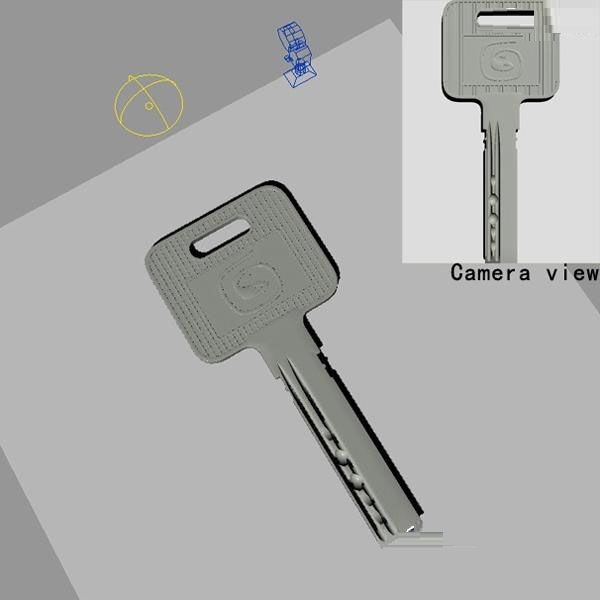 快速使用3DMAX打造锈蚀金属钥匙模型(快速使用3dmax打造锈蚀金属钥匙模型教程)