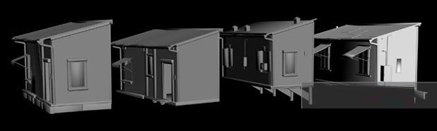 运用3DsMAX打造山间宁静小村模型