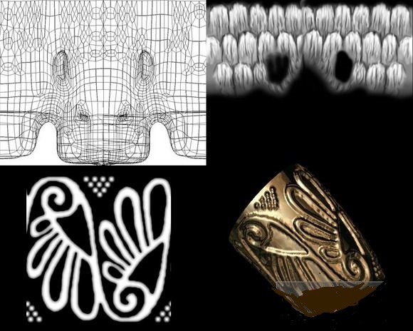 3DsMAX教您心灵手巧的制作精美首饰