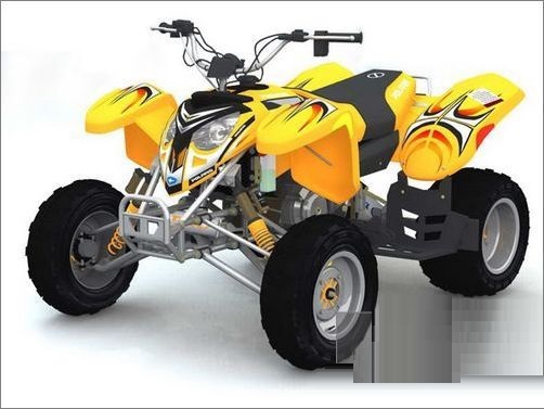 有关3DsMAX制作一辆豪华耐用的摩托车模型