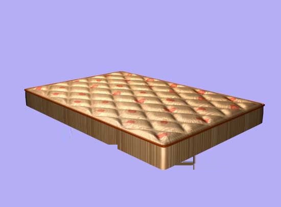 3DMAX帮你神奇打造舒适柔软的床垫模型(3dmax床垫建模)