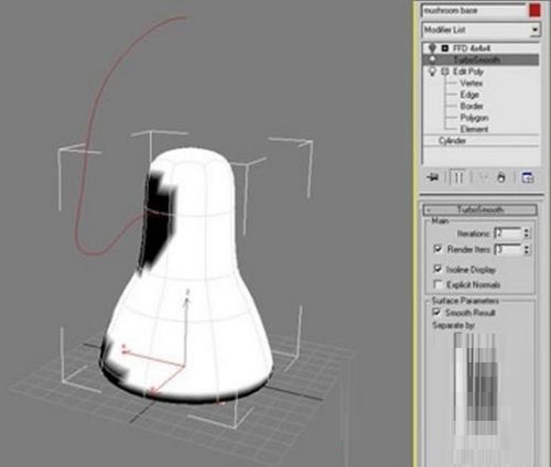 怎样用3DsMax绘制香甜可口的蘑菇模型