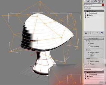 怎样用3DsMax绘制香甜可口的蘑菇模型