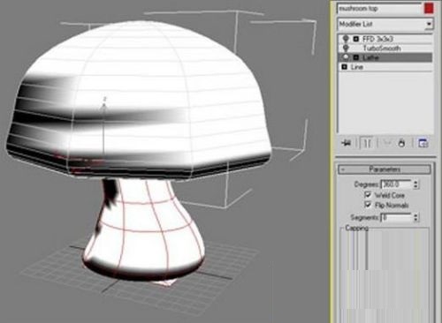 怎样用3DsMax绘制香甜可口的蘑菇模型