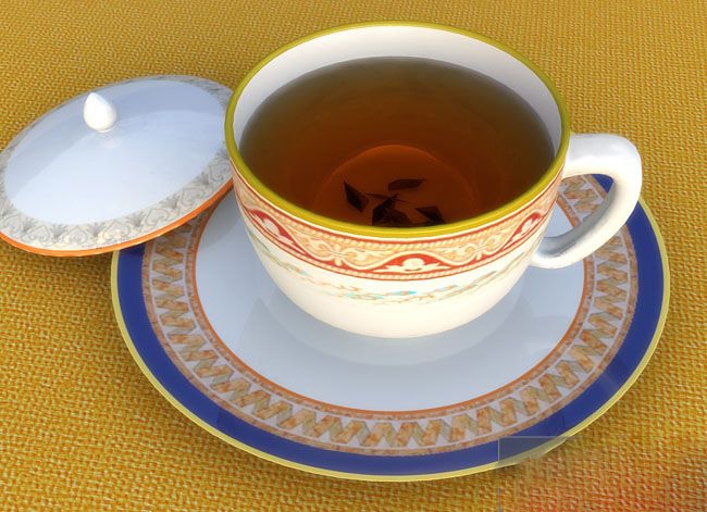 如何用3DMAX打造一个好看美观的茶杯（多边形+旋转）(3dmax茶杯制作)