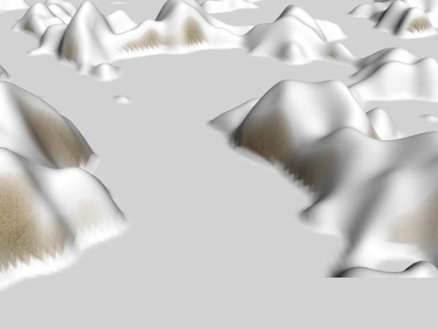 3dmax 教您如何制作白雪皑皑的山脉模型(3dmax 教您如何制作白雪皑皑的山脉模型视频)