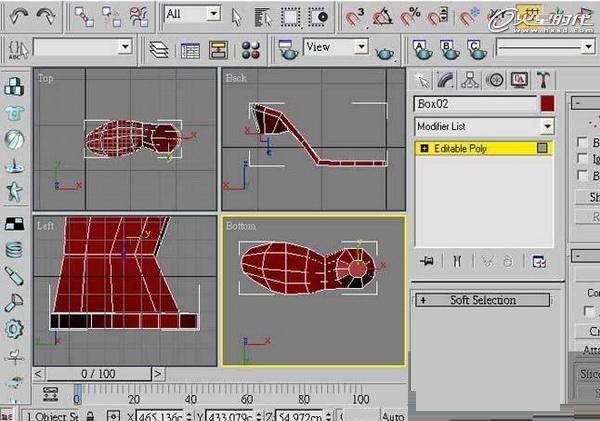 3DMAX教您制作精美高贵的高跟鞋模型(3dmax教您制作精美高贵的高跟鞋模型视频)