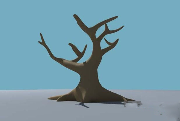 如何用3DMAX制作可爱的卡通树木模型