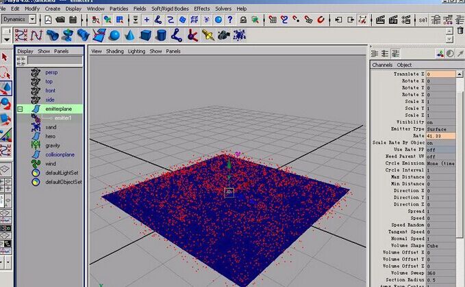 用maya粒子系统打造风沙特效(用maya粒子系统打造风沙特效工具)