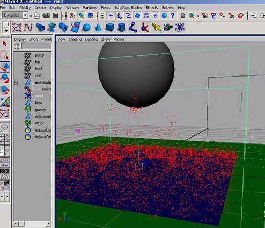 用maya粒子系统打造风沙特效(用maya粒子系统打造风沙特效工具)