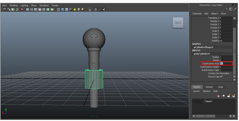教你如何用Maya制作麦克风（二）(maya做麦克风)