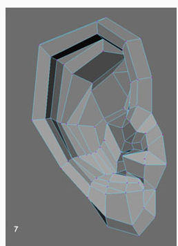 用Maya制作人耳的建模方法(maya简单的耳朵建模)