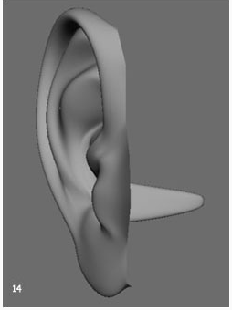 用Maya制作人耳的建模方法(maya简单的耳朵建模)