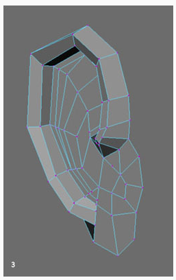 用Maya制作人耳的建模方法(maya简单的耳朵建模)