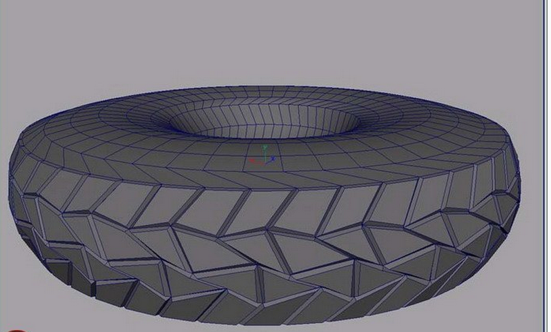 Maya教你打造汽车轮胎建模(maya轮胎建模教程)