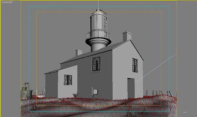 3dmax制作苍茫灯塔(3dmax灯塔模型制作方法)