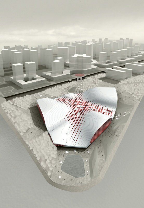 3dmax建造体育馆模型(体育场3d建模)
