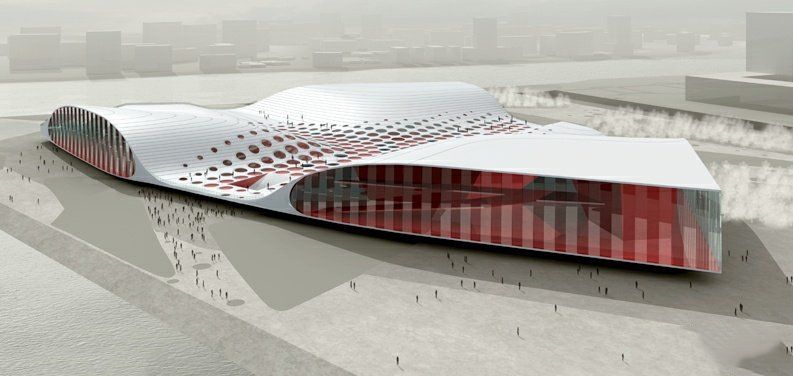3dmax建造体育馆模型(体育场3d建模)