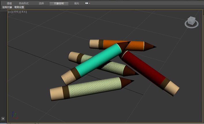 【3D建模基础】3DsMAX彩色铅笔建模教程