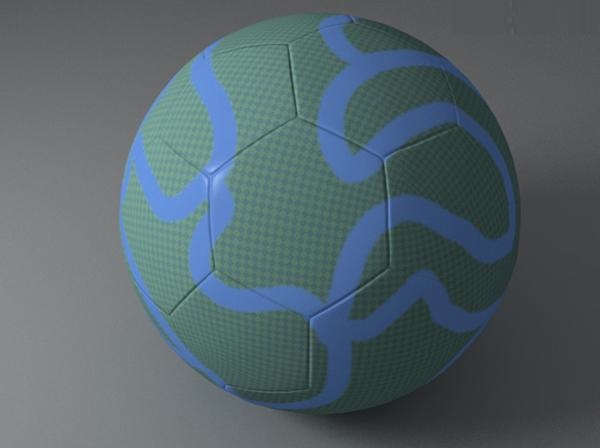 如何使用3ds Max制作足球贴图(3ds max做足球)
