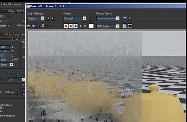 3dsMax雨雾玻璃材质制作
