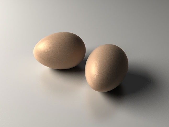 3D MAX鸡蛋壳材质制作(3dmax鸡蛋壳怎么做)