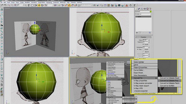 印第安战士3D设计教程