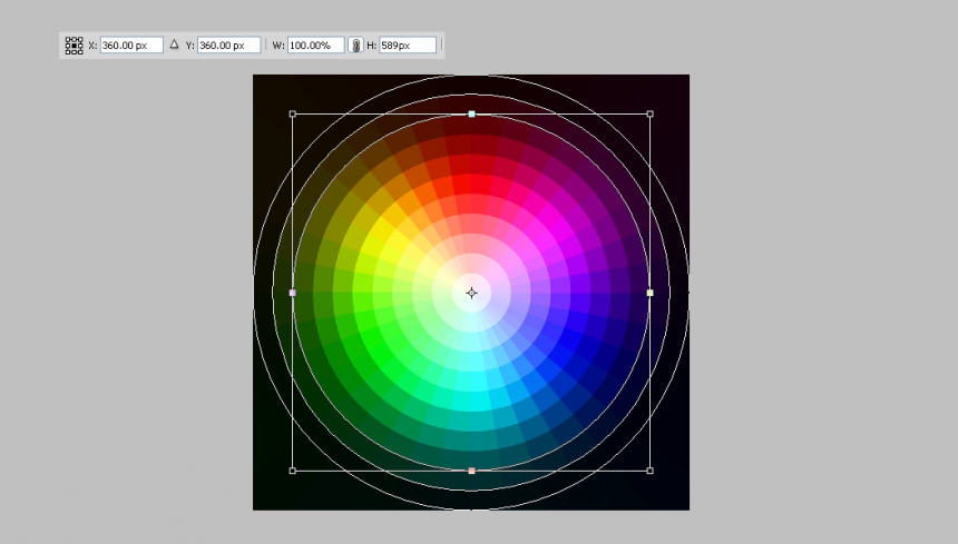 用PS快速绘制一个超漂亮的色环(用ps快速绘制一个超漂亮的色环图案)