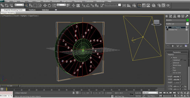 3DSMAX2013中文版汽车刹车盘的建模教程