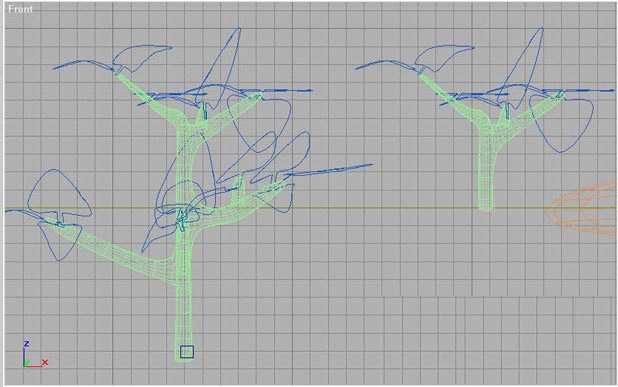 3dmax制作可爱的卡通树木