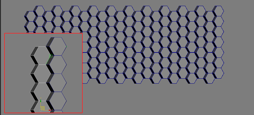 【建模技巧】六边形墙体外立面造型建模方法(六边形建筑立面)
