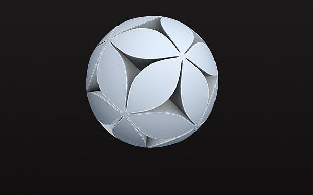 3DMAX制作特殊的立体球体(3dmax制作特殊的立体球体怎么做)