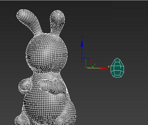 3ds Max神奇的散布功能：打造可爱树叶兔子模型