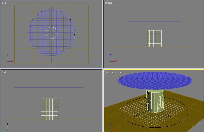 3DMAX教程-三步两步教你做块桌布模型(3dmax桌布建模)