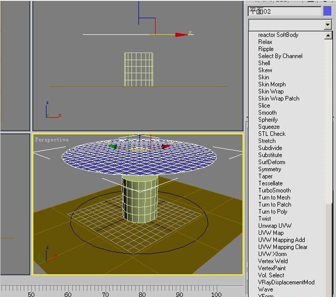 3DMAX教程-三步两步教你做块桌布模型(3dmax桌布建模)