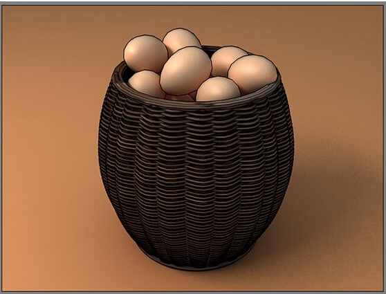 3Dmax简单箩筐的建模教程(3dmax简单建模作业)