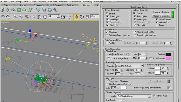 3dsmax霹雳游侠！四驱摩托建模、质材、渲染