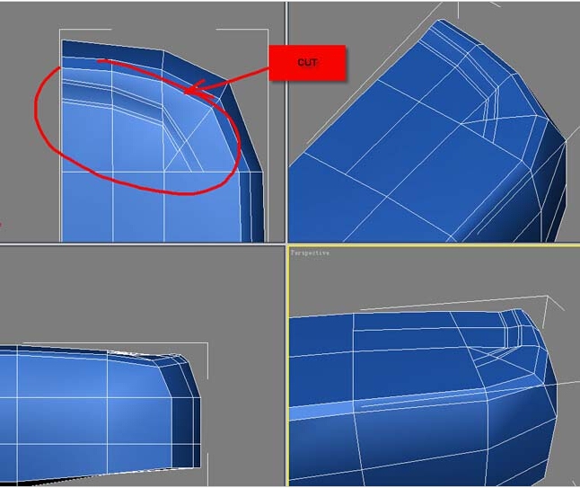 3DMAX多边形建模教程：制作通讯设备手机模型