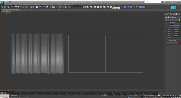 3DMAX2012室内顶面造型-褶皱帐幕建模教程