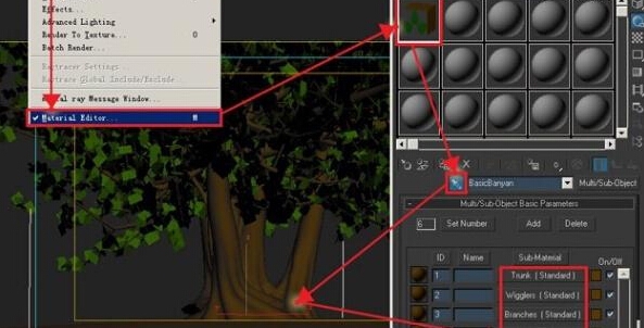 3d Max制作晨光下的一颗古树木模型(3dmax建模树木)