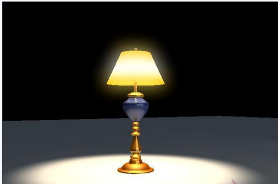 3dmax实例：一盏铜油灯的建模及渲染
